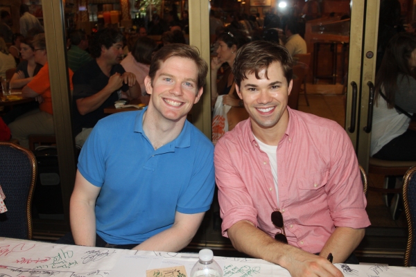 Rory O'Malley and Andrew Rannells Photo