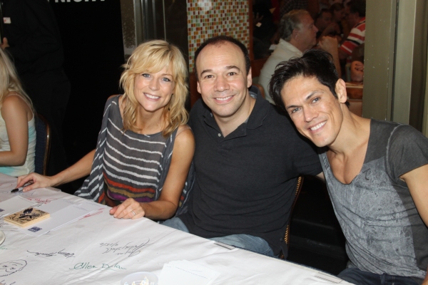 Lisa Brescia, Danny Burstein and MiG Ayesa Photo