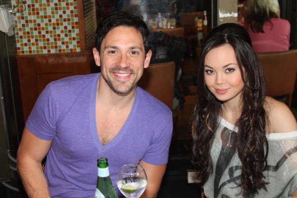 Steve Kazee and Anna Maria Perez de Tagle at 