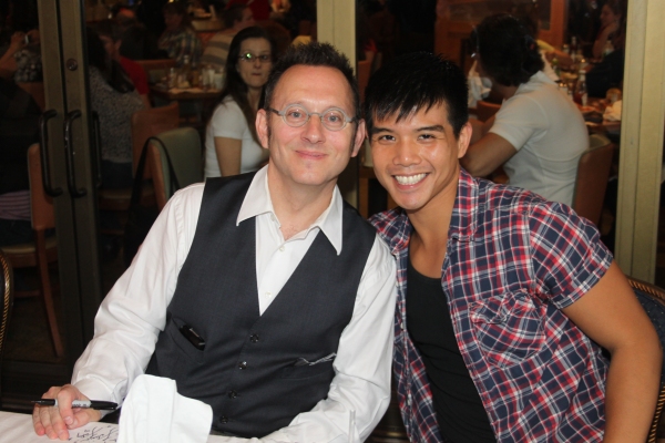 Michael Emerson and Telly Leung Photo