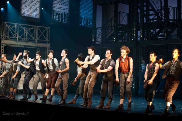 Photo Coverage: NEWSIES Opening Night Curtain Call! 