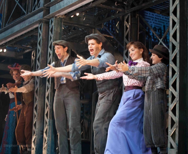 Photo Coverage: NEWSIES Opening Night Curtain Call!  Image