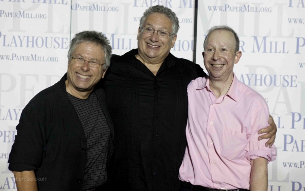 Alan Menken, Harvey Fierstein, Jack Feldman Photo