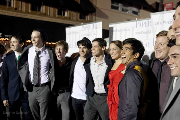 Photo Coverage: Paper Mill Playhouse's NEWSIES Celebrates Opening Night! Image