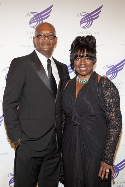 Samuel L. Jackson and wife LaTanya Richardson Jackson Photo