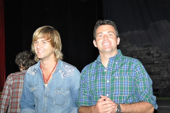 Keith Harkin and Ryan Kelly at the WLIW TV 21 and WNET TV13 Meet and Greet before the Photo