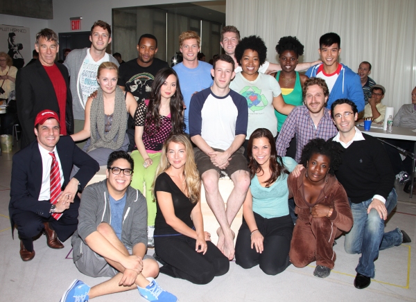 Hunter Parrish and the GODPSELL cast Photo