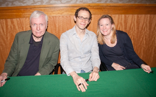 John McMartin, Adam Godley, and Kathleen Marshall  Photo