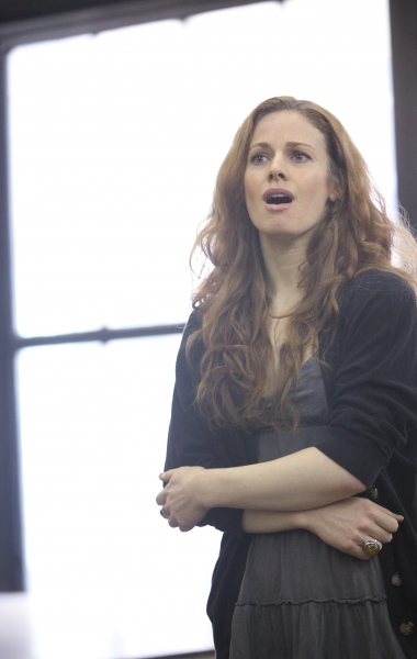 Teal Wicks at the Open Press Rehearsal for the Second Stage Theater Production of 'Th Photo