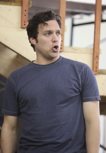 Aaron Serotsky at the Open Press Rehearsal for the Second Stage Theater Production of Photo