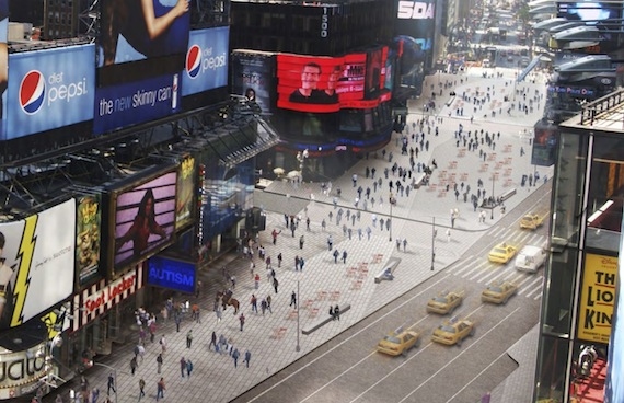 Photo Flash: First Look at Times Square's New Redesign! Image