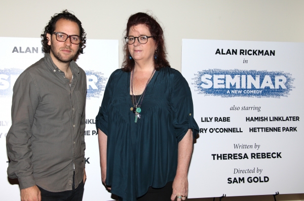 Director Sam Gold & Playwright Theresa Rebeck  Photo