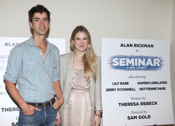 Photo Coverage: Meet Alan Rickman the Cast of Broadway's SEMINAR! Image