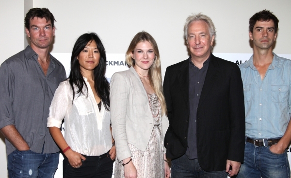 Hettienne Park, Jerry O'Connell, Lily Rabe, Alan Rickman & Hamish Linklater. Photo Cr Photo