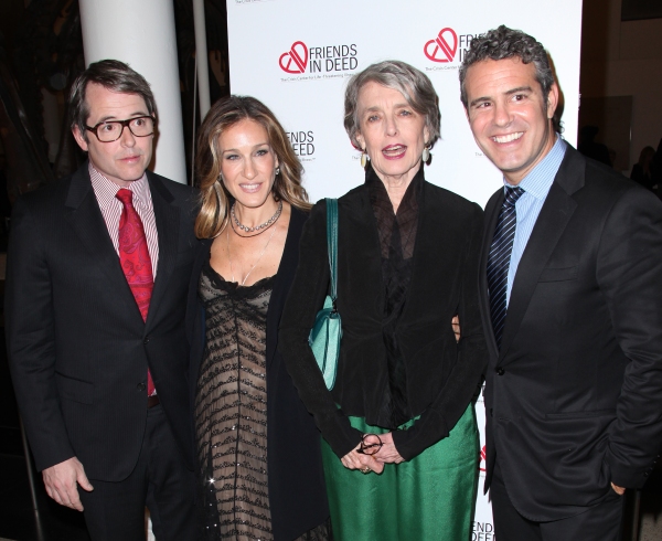 Photo Coverage: Sarah Jessica Parker, Matthew Broderick, Stephen Sondheim & More Celebrate 'Friends In Deed' Image