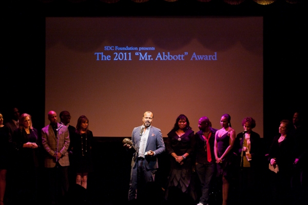 Photo Coverage: Ellen Barkin, Joe Mantello, et al. Honor George C. Wolfe at 2011 Mr. Abbott Awards Image