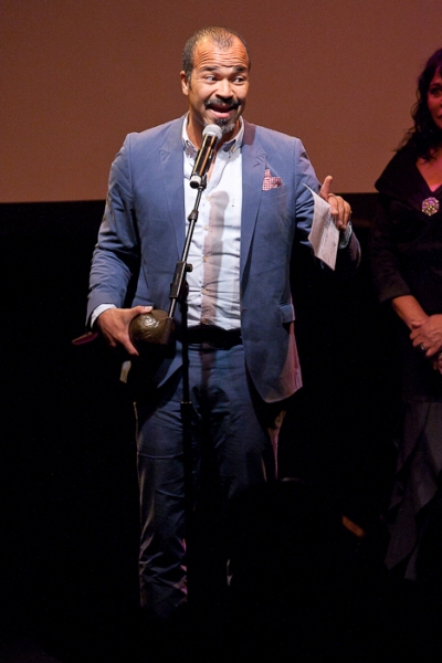 Photo Coverage: Ellen Barkin, Joe Mantello, et al. Honor George C. Wolfe at 2011 Mr. Abbott Awards Image