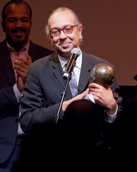 Photo Coverage: Ellen Barkin, Joe Mantello, et al. Honor George C. Wolfe at 2011 Mr. Abbott Awards Image