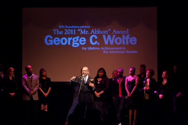 Photo Coverage: Ellen Barkin, Joe Mantello, et al. Honor George C. Wolfe at 2011 Mr. Abbott Awards Image
