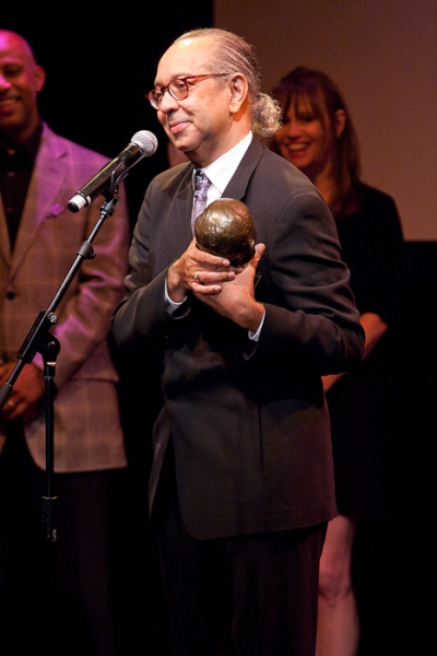 Photo Coverage: Ellen Barkin, Joe Mantello, et al. Honor George C. Wolfe at 2011 Mr. Abbott Awards Image