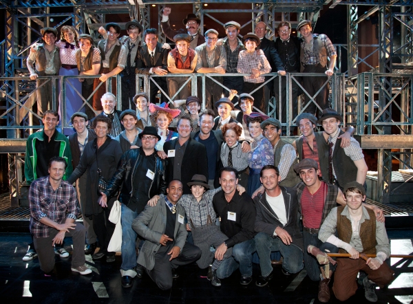 Photo Flash: NEWSIES Movie Cast Visits Paper Mill Playhouse for Fan Day! Image