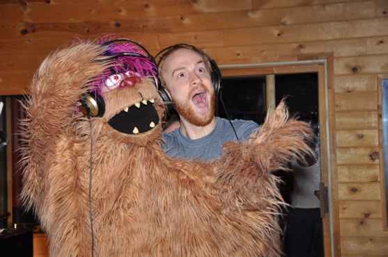 Trekkie Monster and Rob Morrison Photo