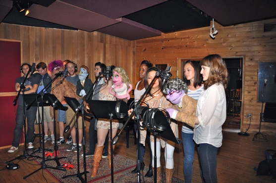 Photo Coverage: AVENUE Q Sings for 'Carols for a Cure' 