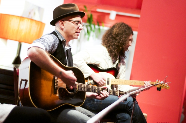 Photo Flash: Michael Cerveris and Loose Cattle Play the Gershwin Hotel Image