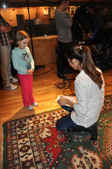 Photo Coverage: Ashley Argota & BILLY ELLIOT Musicians Record for 'Carols for a Cure' Image