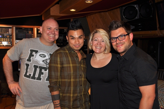 Photo Coverage: Ashley Argota & BILLY ELLIOT Musicians Record for 'Carols for a Cure' Image