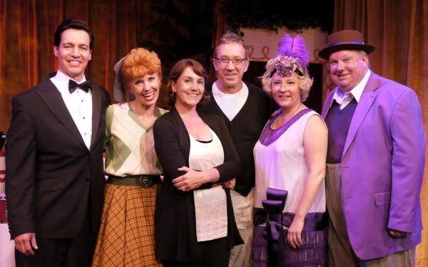 Photo Flash: Tim Allen Visits Opening of I Love Lucy Live on Stage Image