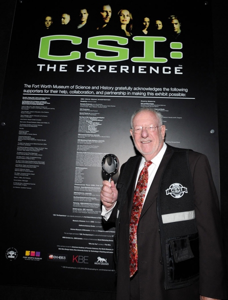 Photo Flash: The Honorable Oscar Goodman Stops by CSI: The Experience at MGM Grand Image
