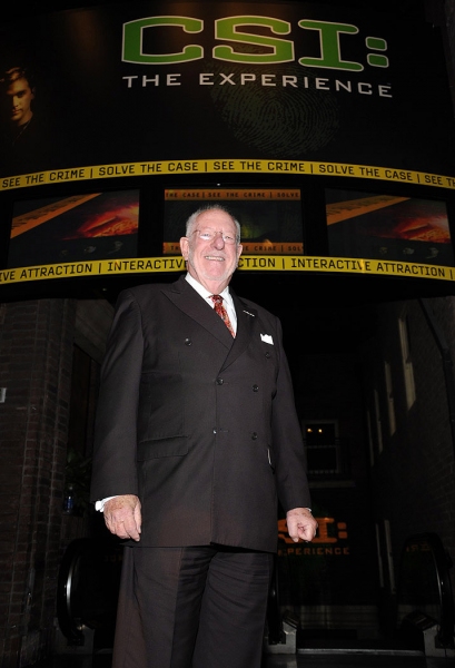 Photo Flash: The Honorable Oscar Goodman Stops by CSI: The Experience at MGM Grand Image