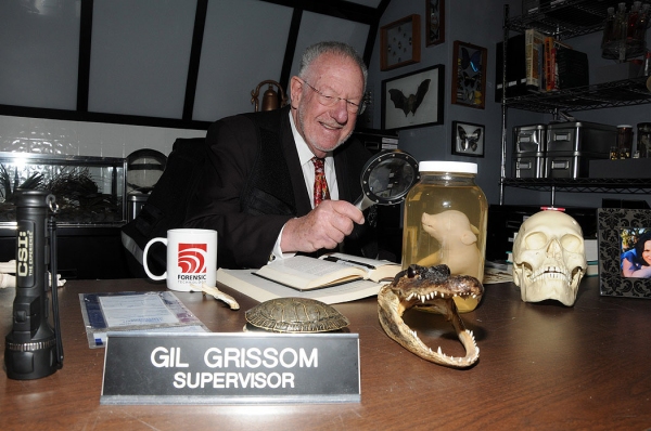 Photo Flash: The Honorable Oscar Goodman Stops by CSI: The Experience at MGM Grand Image