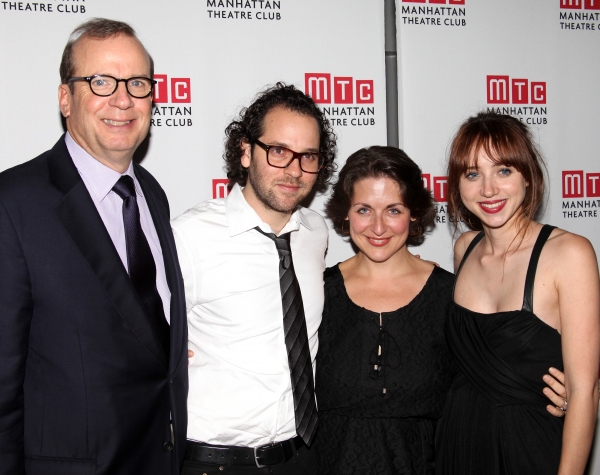 Barry Grove, Sam Gold, Mandy Greenfield, Zoe Kazan  Photo