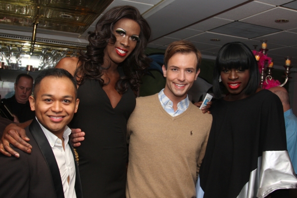 Photo Flash: Christopher Sieber, George Hamilton, et al. at LA CAGE AUX FOLLES National Tour Opening! Image