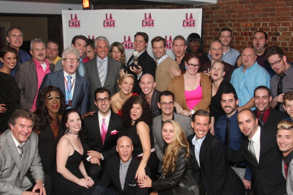  The cast and company of La Cage aux Folles Photo