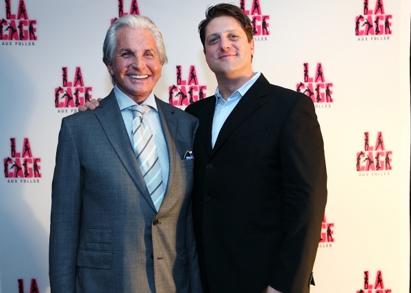 George Hamilton (Georges), Christopher Sieber (Albin)  Photo