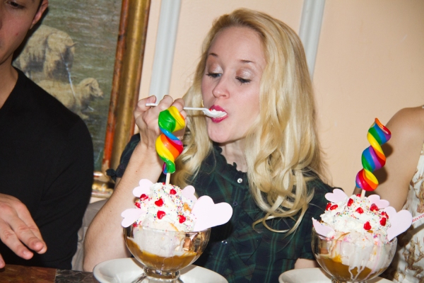 Photo Flash: FOLLIES Cast Celebrates Serendipity Sundae! Image