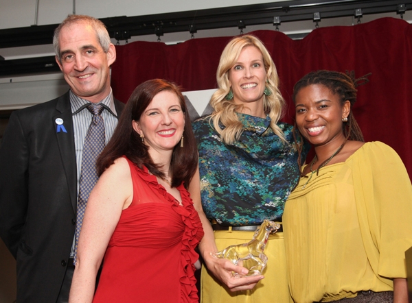 Photo Flash: Lark Play Development Center Honors Katori Hall & Sandi Goff Farkas Image