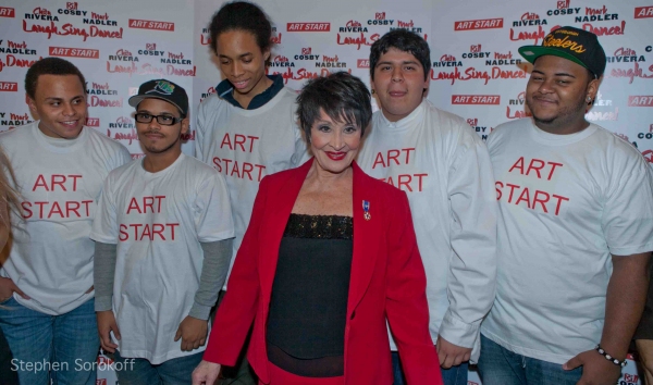 Chita Rivera & Art Start Kids Photo