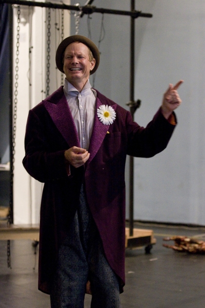 Bill Irwin in rehearsal for King Lear, directed by James Macdonald, running at The Pu Photo