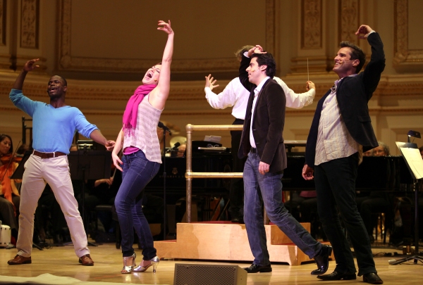 Exclusive Coverage: Rehearsal with IRVING BERLIN: RAGS TO RITZES Image