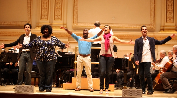 Exclusive Coverage: Rehearsal with IRVING BERLIN: RAGS TO RITZES Image