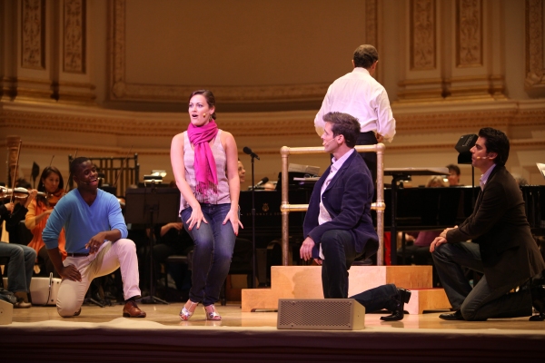 Exclusive Coverage: Rehearsal with IRVING BERLIN: RAGS TO RITZES Image