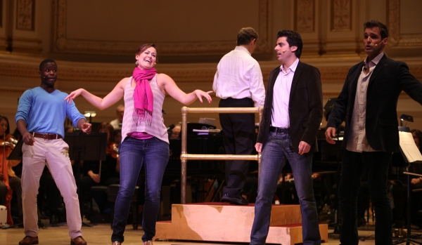 Exclusive Coverage: Rehearsal with IRVING BERLIN: RAGS TO RITZES Image