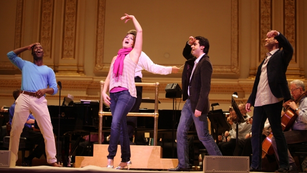 Exclusive Coverage: Rehearsal with IRVING BERLIN: RAGS TO RITZES Image