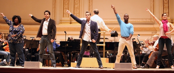 Exclusive Coverage: Rehearsal with IRVING BERLIN: RAGS TO RITZES Image
