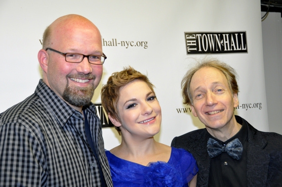 Scott Coulter (Director), Daisy Eagan and Scott Siegel (Creator, Writer and Host) Photo