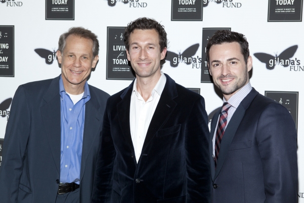 Jim Walton, Aaron Lazar and Max Von Essen Photo